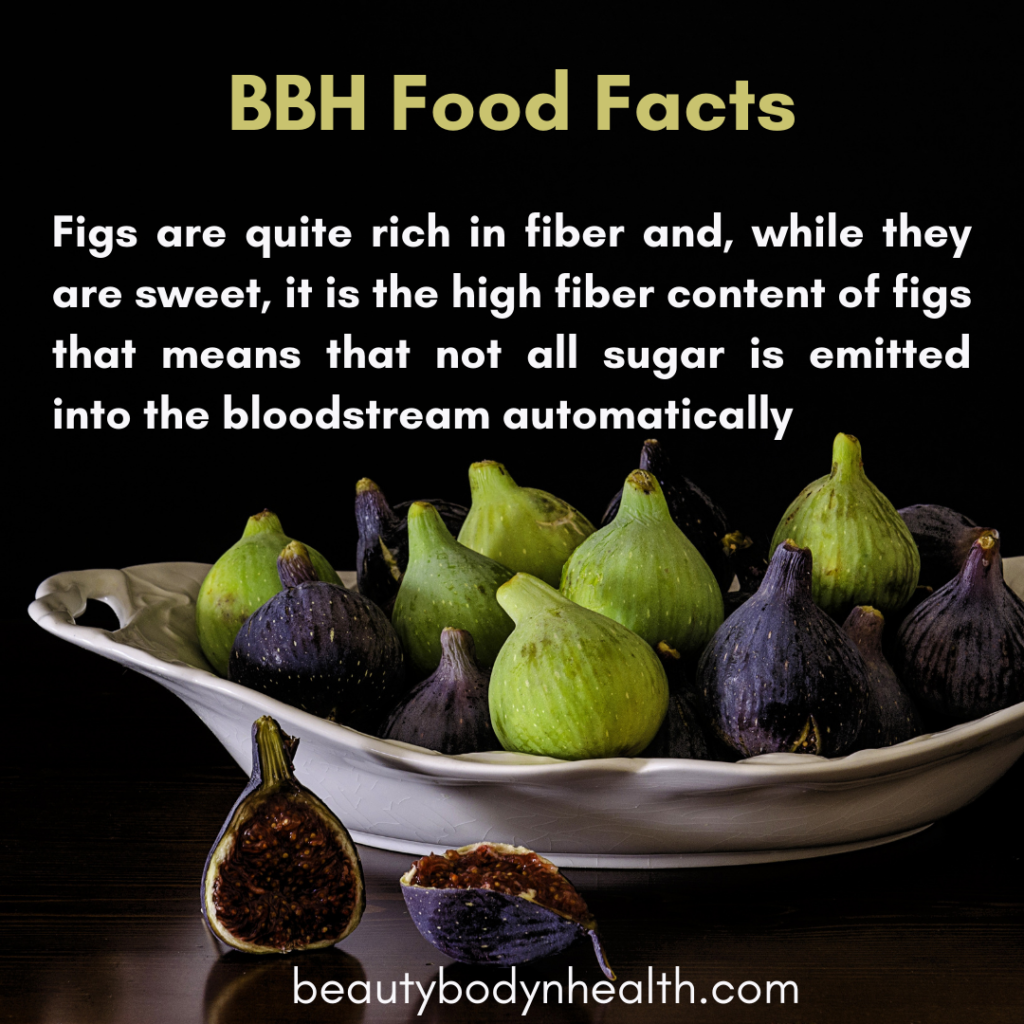 Figs regulate blood sugar level