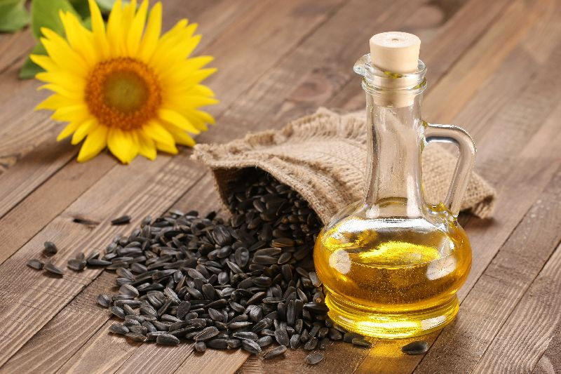 Sunflower oil as moisturizer