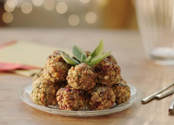 Cranberry & chestnut falafel